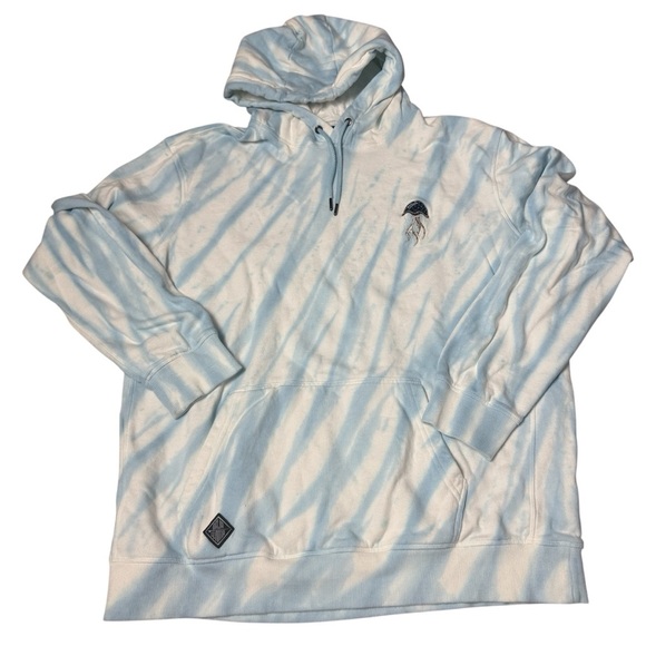 Baja Llama Jellyfish organic cotton hoodie sweatshirt - Picture 2 of 11